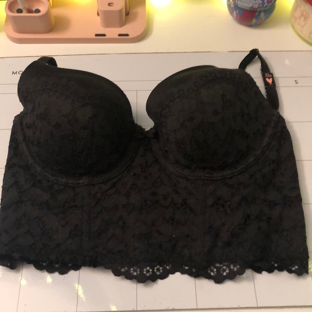 Body by Victoria lace long line